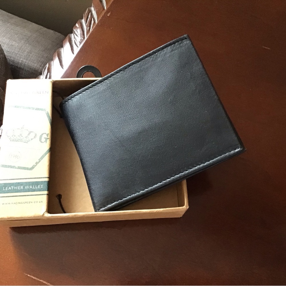 genuine leather wallet for men